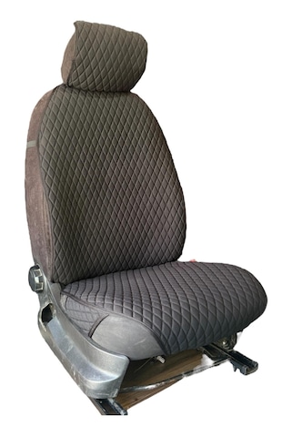 Oto Koltuk Minderi Oto Koltuk Kılıfı 2 Li Set Siyah