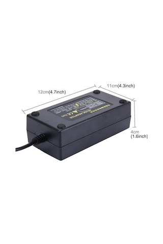 Vkemall 60w Araç Güç İnvertörü, 200v'den 12v'ye Dc Çakmak Adaptörü, Üçlü Fiş Ve Eu Uyumlu Dönüştürücü