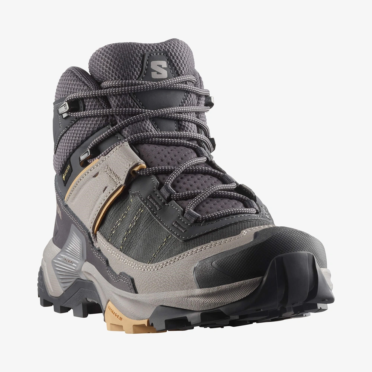 Salomon X Ultra 5 Mıd Gore-tex Nine Iron/gull/soft Clay Kdn Bot L47754500 Koyu Gri