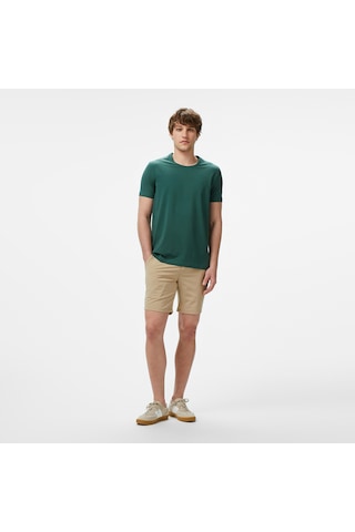Nautica Nautara Erkek Yeşil Regular Fit T-shirt Düz V55009t Yeşil