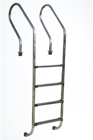 Havuz Hakem Merdiveni 304 Paslanmaz Çelik Cnc Kesimli 4 Ba N11.1453