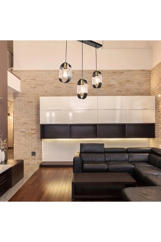 Nova 3lü Sıralı Sarkıt Avize Çok Renkli