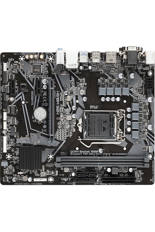 Gigabyte H510M S2H Intel H510 3200 MHz DDR4 Soket 1200 mATX Anakart