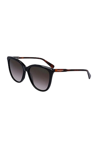 Longchamp Lo 718s 001 56 Kadın Siyah Kelebek Güneş Gözlüğü