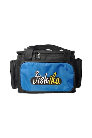 Fishika Tackle Bag Blue Black Balıkçı Çantası