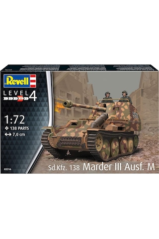 Revell Sd.Kfz.138 Marder Iıı. Ausf.M - 1/72 - 3316