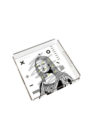 Mona Lisa Pleksi Tepsi - 25x25cm