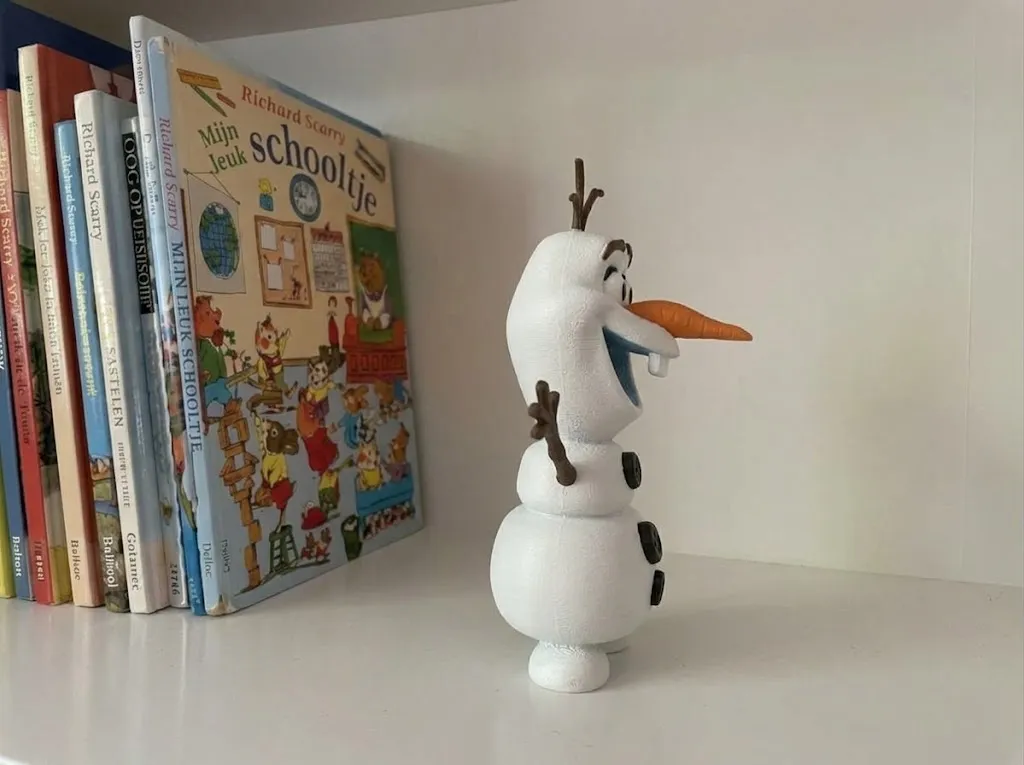Olaf Figür 20 Cm El Boyaması Dekoratif Koleksiyon Figürü