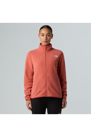 The North Face Kadın Glacier Tam Fermuarlı Polar Nf0a8d2fbou1 Şampanya