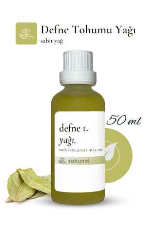 Defne Tohumu Yağı 50 Ml - Doğal Saç Ve Cilt Bakım Yağı