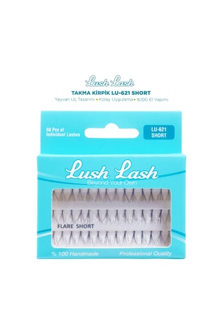 Lush Lash Tekli Takma Kirpik Kısa LU-621