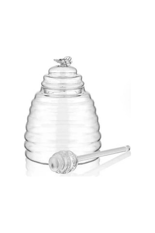 Kavanoz Cam Bal 13cm Cam0347