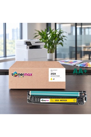 Hp 212x W2122x Sarı Uyumlu Toner Aa Plus / Color Laserjet Enterprise M554 / M555 / Mfp M578