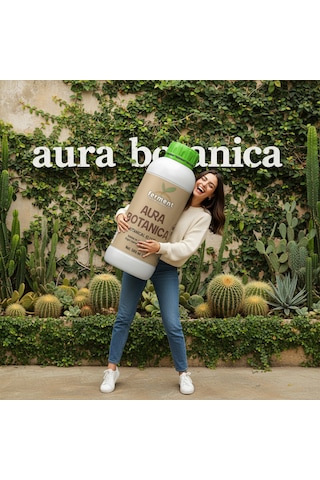 Aura Botanica İkili 500 Ml 2 Adet Kaktüs Ve Skulent İçin Daha Canlı Görünüm Ve Dengeli Büyüme 500 ML