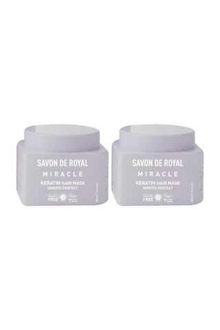 Tr Miracle Saç Bakım Maskesi 250 Ml Canlılığını Yitirmiş Saçlar Pürüzsüz Etkili Keratin Yağı 2 Pake