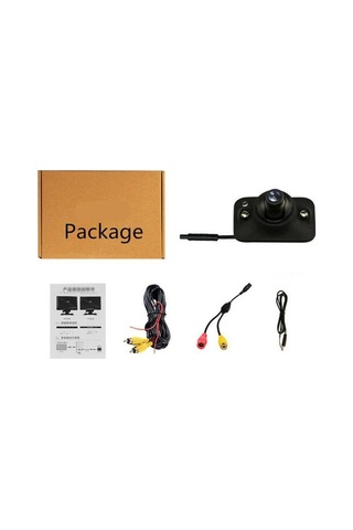 Novahub Araba Arka Görüş Kamerası 12v Hd Gece Görüşlü, Akıllı Sensör Ip67 Su Geçirmez Geri Görüş Kamerası