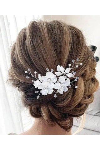 Bıjuteks Saç Tarağı Düğün Tokası 135145441 Diğer