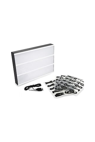 Orta Boy Light Box 96 Harfli Beyaz