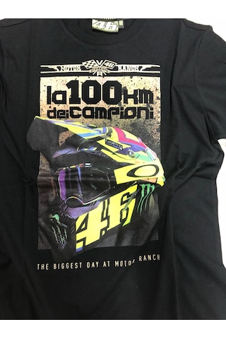 Vr46 Valentino Rossi Vale Yellow Agv Motor Ranch Tshirt