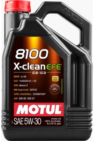 Motul 8100 X-clean Efe 5w-30 Motor Yağı 5l Motul 8100 X-clean Efe 5w-30 Motor Yağı 5l