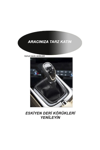 Peugeot 301 Uyumlu Araç,araba,oto Vites Körüğü Siyah Dikiş Audi A4