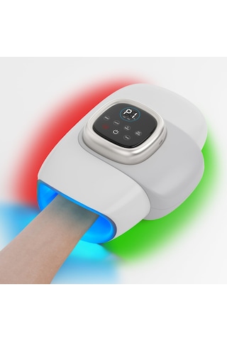 El Masajı 3d Hava Sıkıştırma, El Masajı 3 Mod 3 Vites, Hafıza Fonksiyonlu Masaj Eli, Led Işık, Termoterapi, Kablosuz Elektrikli El Masajı, Ağrıyı Hafifletmek