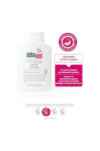 Sebamed Kuruma Ve İrritasyon Karşıtı Menopoz İntim Yıkama - Hassas Cilt Dış Genital Bölge Temizleyici 200ml