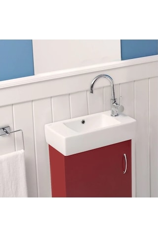 Turkuaz Seramik Cerastyle City 25 x 50 CM Sağdan Delikli Lavabo