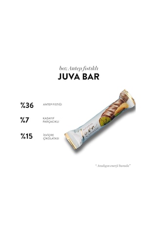 Juva Antep Fıstığı Ve Kadayıflı Dubai Çikolatası Bar, 30g