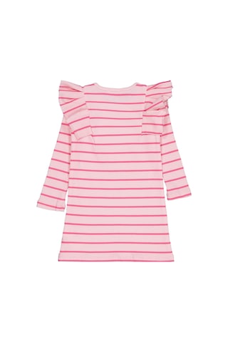 Civil Girls Çizgili 2-5 Yaş Elbise - Pembe