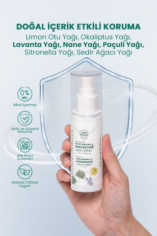 Bade Natural Limon Otu Koruyucu Vücut Spreyi 100 ML