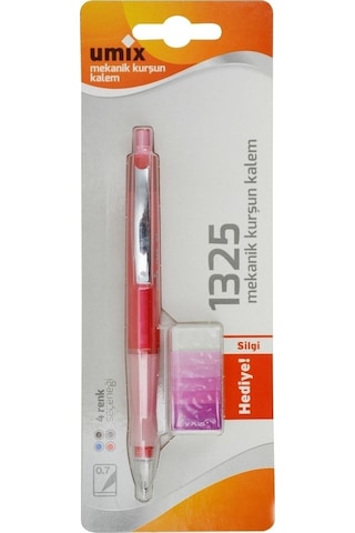 1325 0,7 Mm Versatil Kalem + Silgi Seti Karışık Renk Yollanmaktadır.