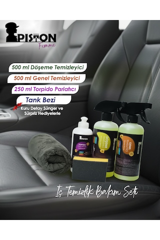 Araç İç Bakım Set 1 Adet