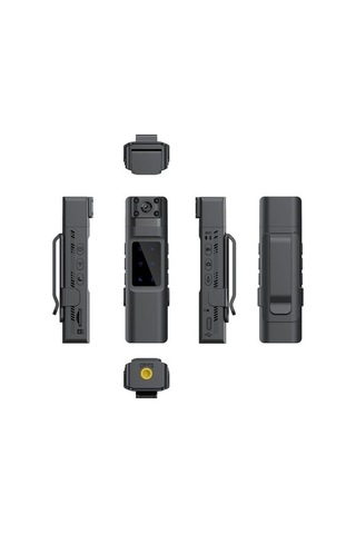 Ulzyvf Taşınabilir Wifi Aksiyon Kam. - 1080p Hd, 10 Saat Kayıt, Su Geçirmez, Gece Görüşlü Siyah