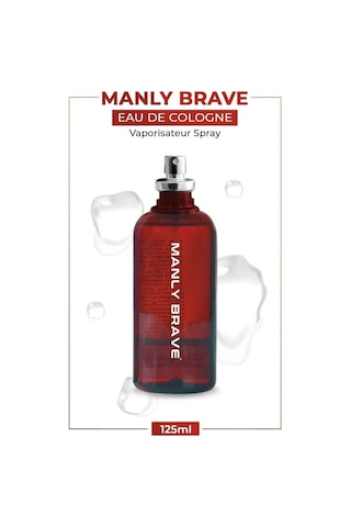 Manly Brave Erkek Parfüm EDC 6 x 125 ML