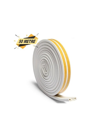 Kapı Pencere Bandı Fitili Yapışkanlı Soğuk Izolasyon 25X2=50 Mt (370275063)