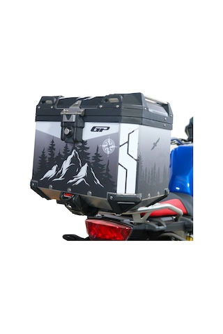 Gp Kompozit Dsn05 Universal 37 Lt Desenli Alüminyum Motosiklet Çantası Diğer