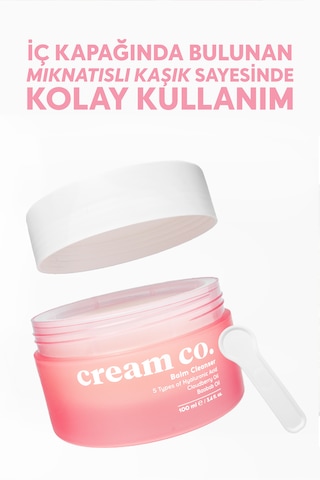 Cream Co. Nemlendirici Canlandırıcı ve Aydınlatıcı Yüz Temizleyici Balm 100 ML