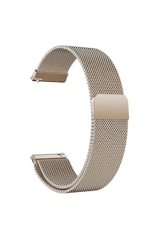 Xiaomi Watch S4 / S3 / S2 / S2 Pro / S1 Active / S1 Uyumlu Manyetik Metal Hasır Örgü Kordon