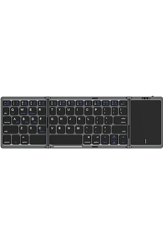 Recci RCS-K01 Katlanabilir Kablosuz Multifonksiyonel Touchpad Klavye