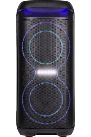 Hepu Hp-954 Kablosuz Mikrofonlu Rgb Işıklı Partybox Hoparlör 40w Güç + Tws + Bluetooth + Uzaktan Kumanda