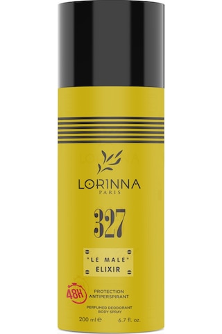Le Male Elixir 200 Ml Perfumed Deodorant