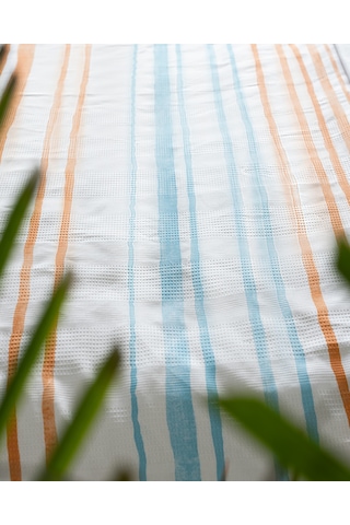 Caresse Çift Kişilik Pamuklu Ecocell Baskılı Pike - Turkuaz 8684427214008 Yeşil