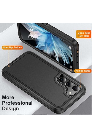 Samsung Galaxy S23 Hibrit Pc + Tpu Kılıfı, Kaymaz Ve Darbeye Dayanıklı Arka Kapak, Çok Renkli Stil G Çok Renkli İle Uyumludur Çok Renkli