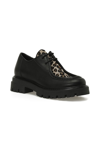 Nine West Lucında 5pr Leopar Kadın Oxford Ayakkabı 000000000102037487 Kahverengi