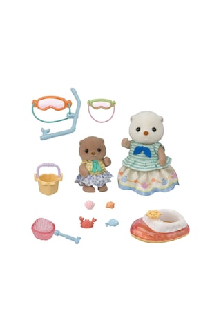 5804 Sylvanian Families Su Samuru Kız Kardeşler Ve Şnorkel Seti +3 Yaş Standart
