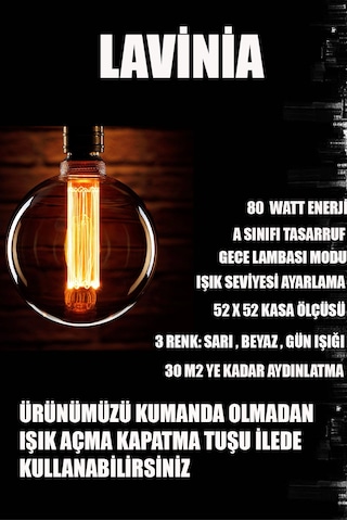 Fuzon 3 Renk Plafonyer Kumandalı Krom Kasa Led Avize Modern Lavinia Led Gümüş