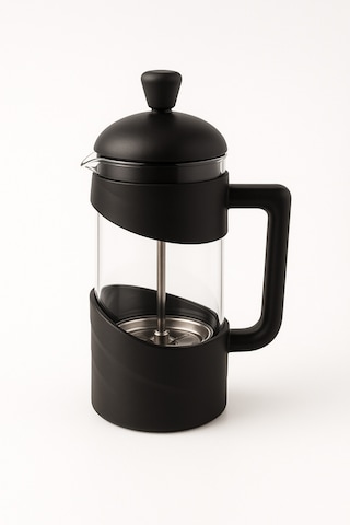 Prag - French Press Siyah 350ml Siyah
