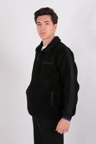 Five Pocket Ff23b6051 Erkek Peluş Mont Siyah