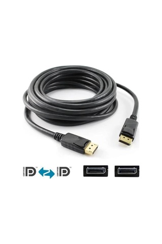 3 Metre Dp Display Port Kablo 144 / 165 / 240hz Destekli Displayport To Displayport Standart